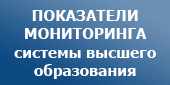 Показатели мониторинга системы высшего образования